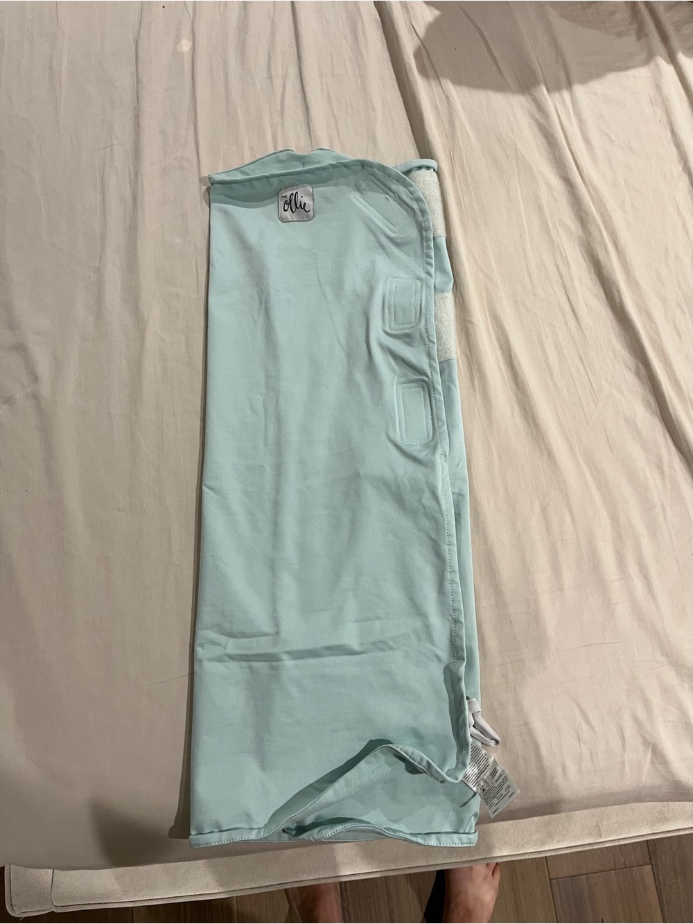 Ollie Light Blue Baby Sleep Sack - Cozy Swaddle Sack for Kids
